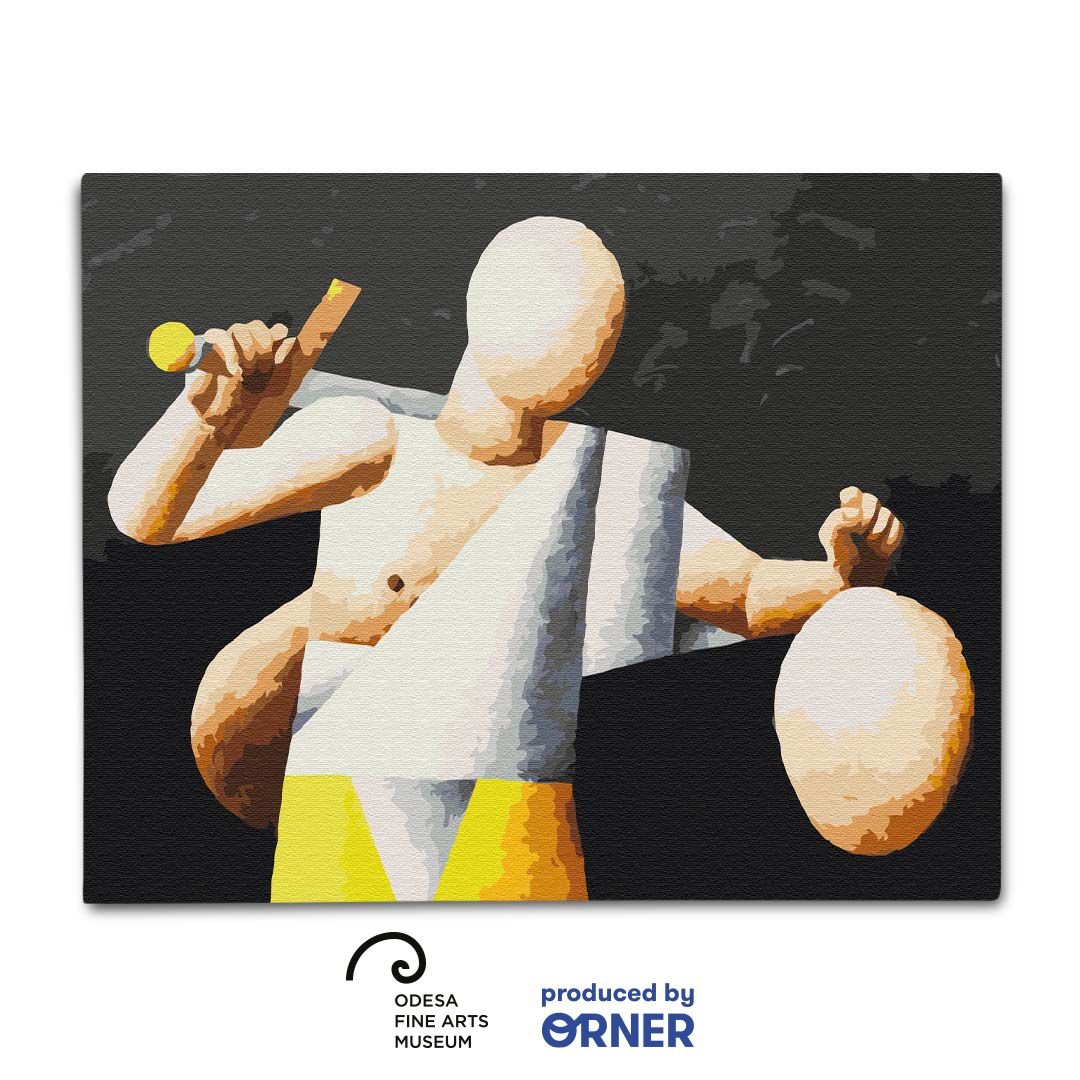 Картина по номерах «Давид з головою Голіафа»