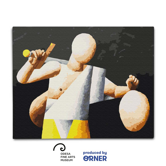 Paint by numbers "David with the head of Goliath"