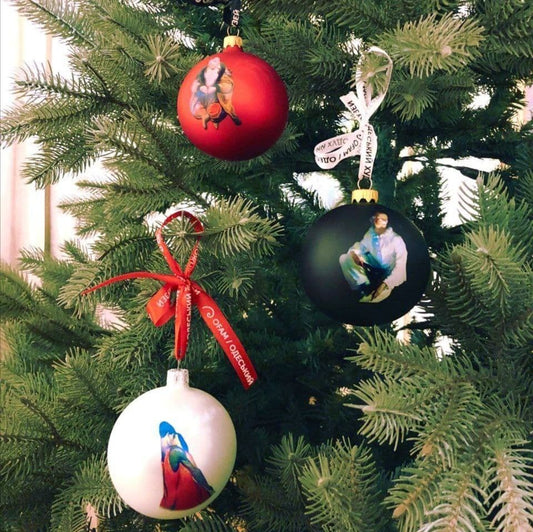 Set of Christmas tree decorations "Museum"