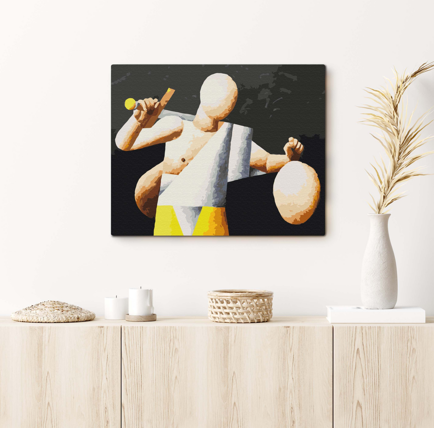 Картина по номерах «Давид з головою Голіафа»