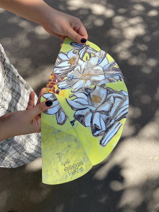 Віяло «Квіти»