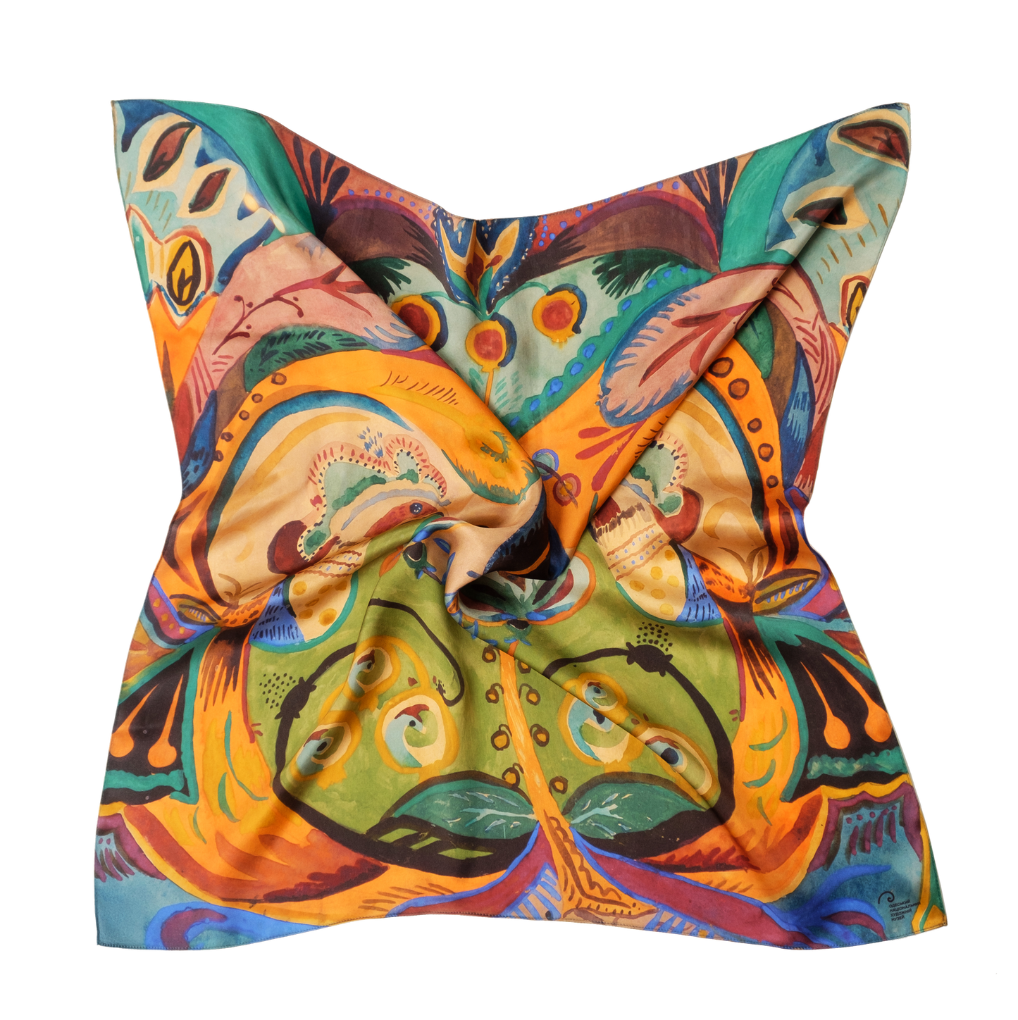 Scarf "Doves"
