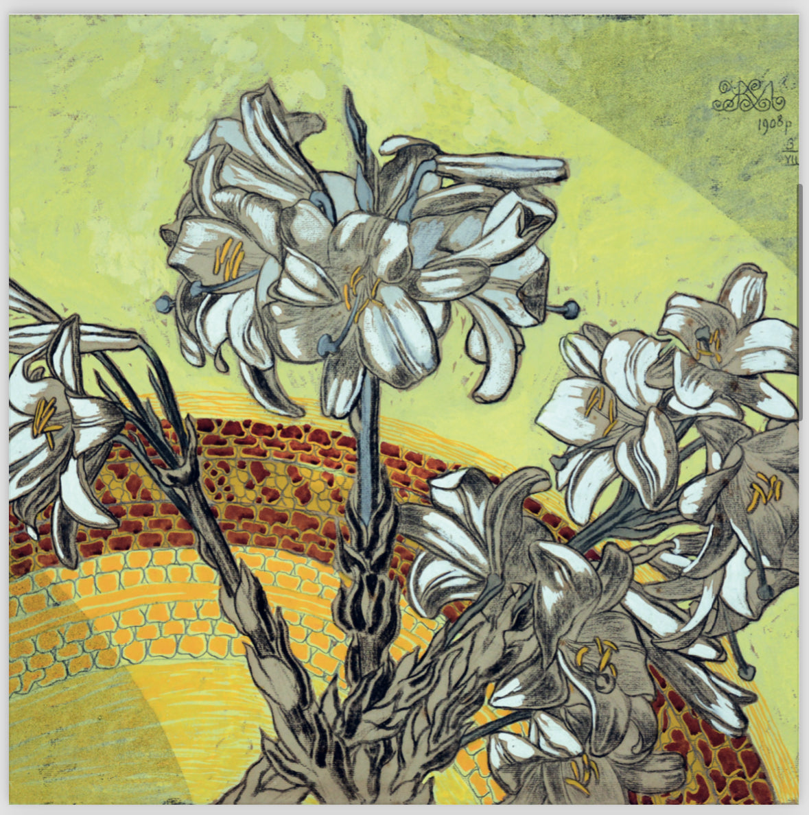 Postcard "Flowers"