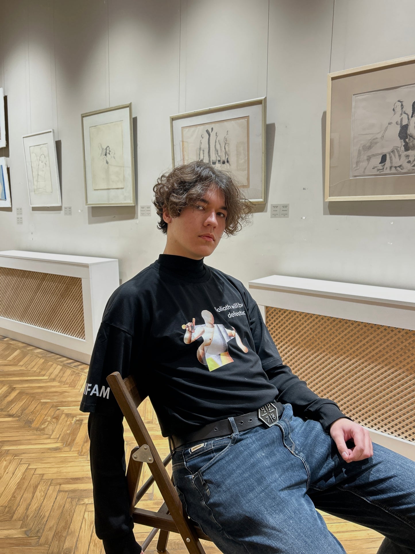 T-shirt "David with the head of Goliath"