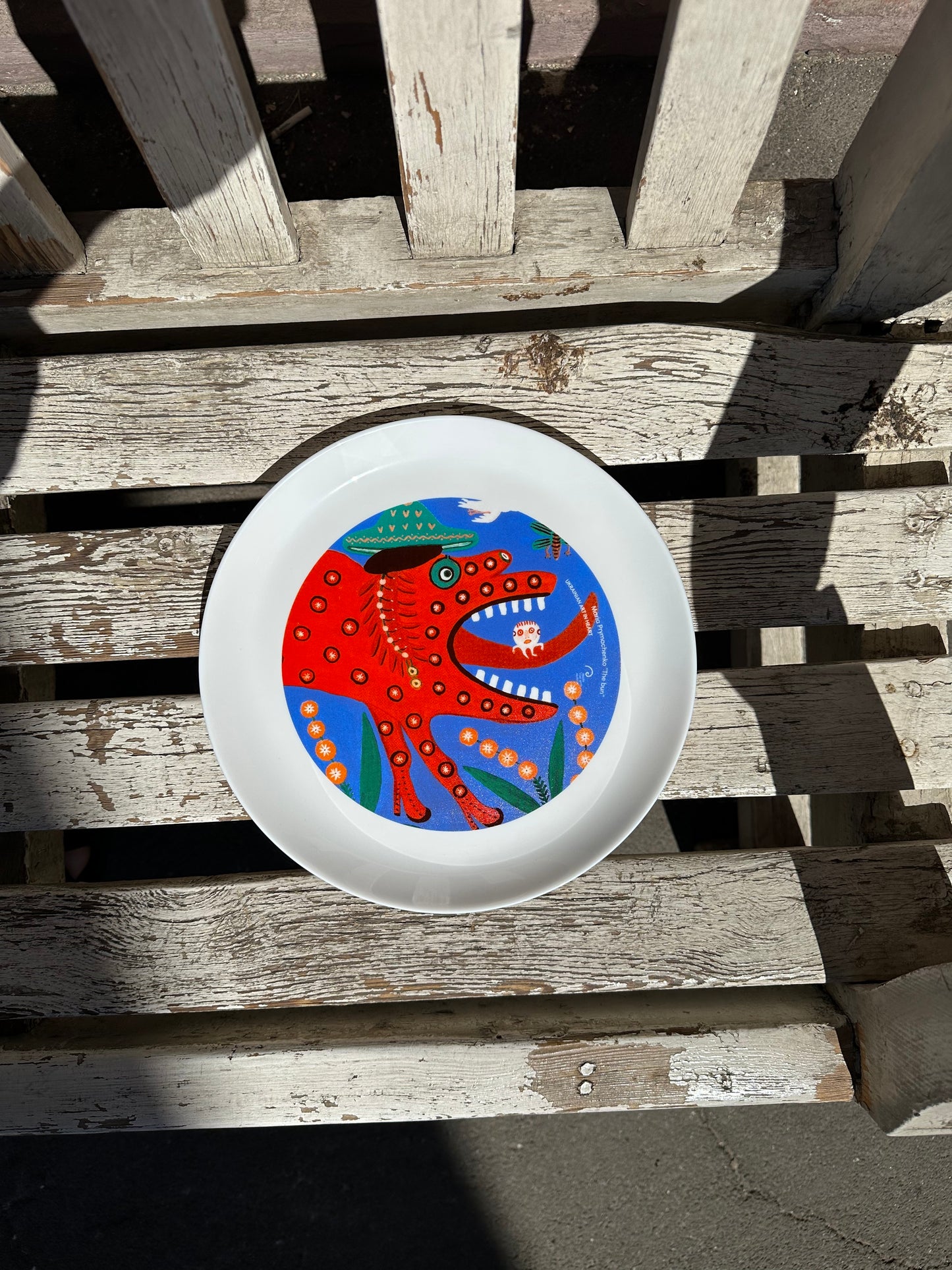 "Kolobok" plate