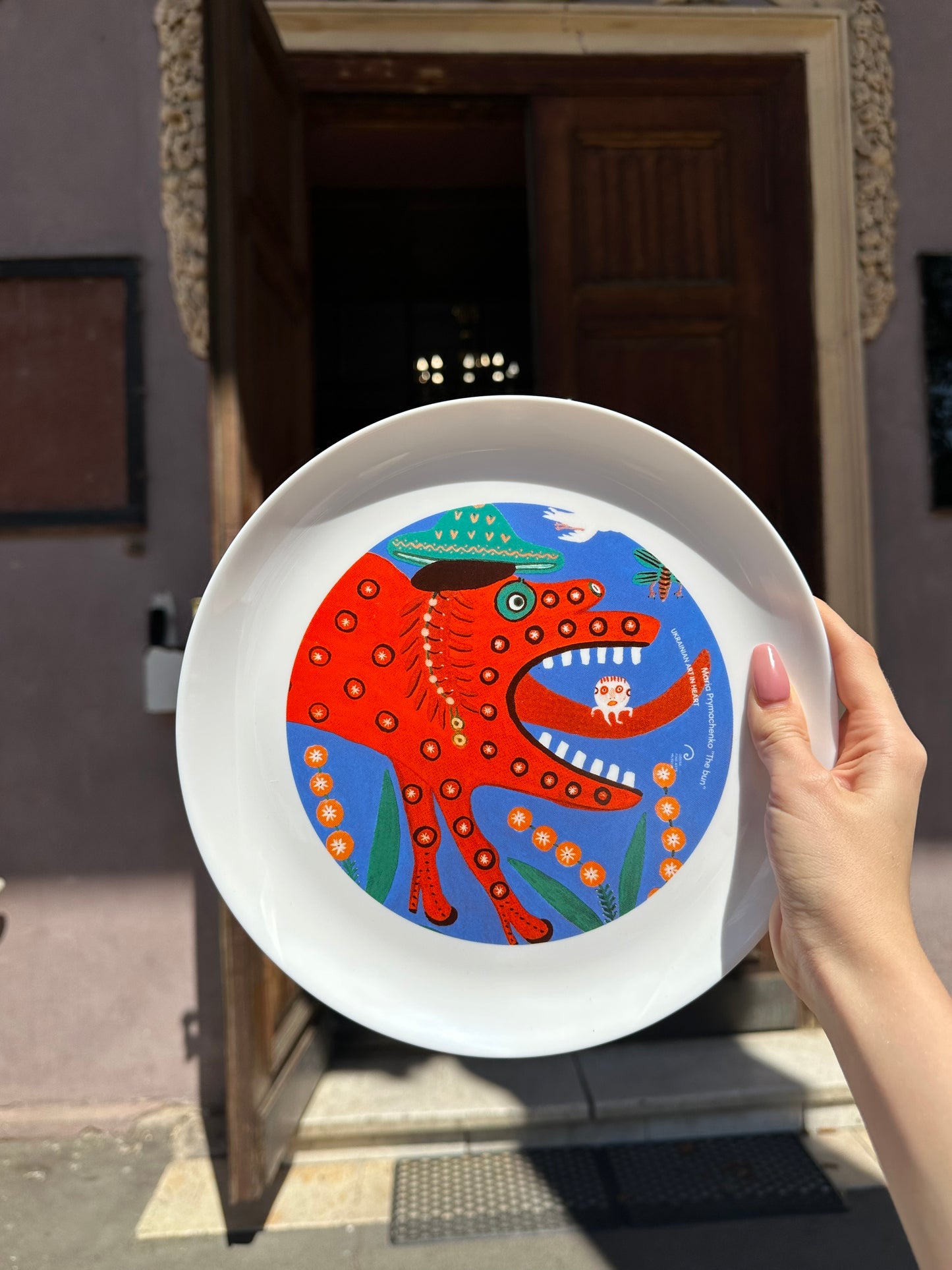 "Kolobok" plate