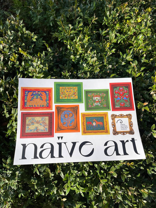 Stickers "Naive art"