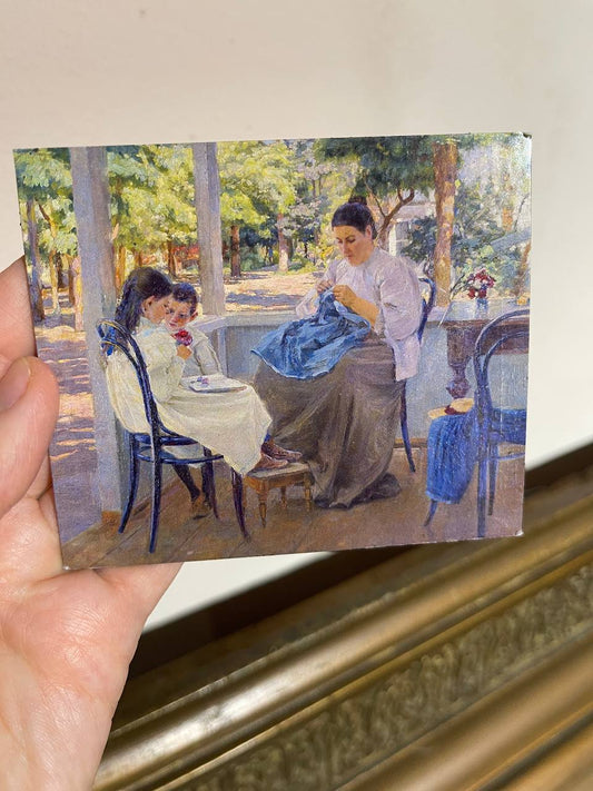 Magnet "On the terrace"