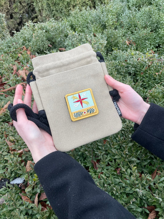 Сумка для телефону бежева