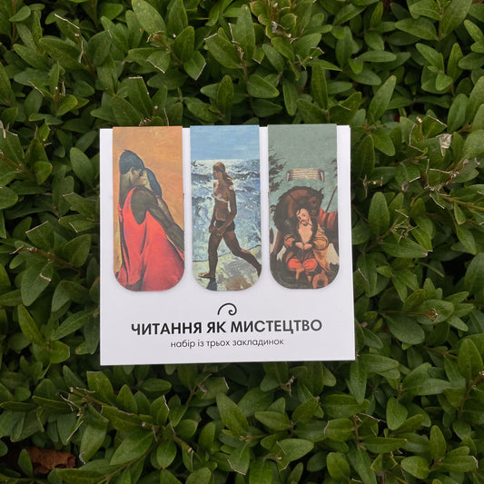 Набір із трьох магнітних закладинок