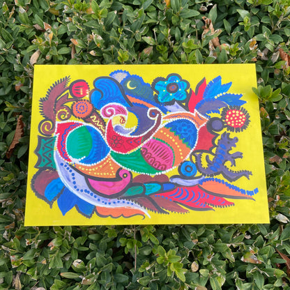 Листівка «Коваль Вакула та чорт»